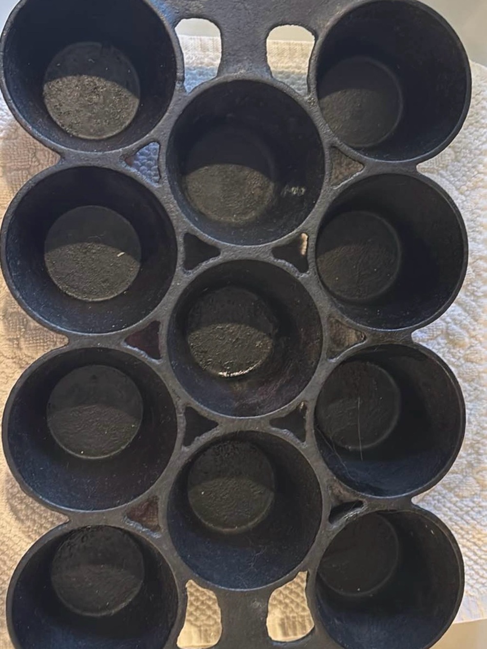 Griswold Pre Erie Antique Cast Iron Popover Pan